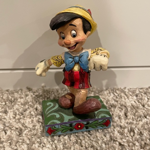Disney Other - PINOCCHIO LIVELY STEP JIM SHORE DISNEY TRADITIONS W/ BOX